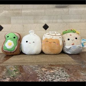 Set of 4 Squishmallows